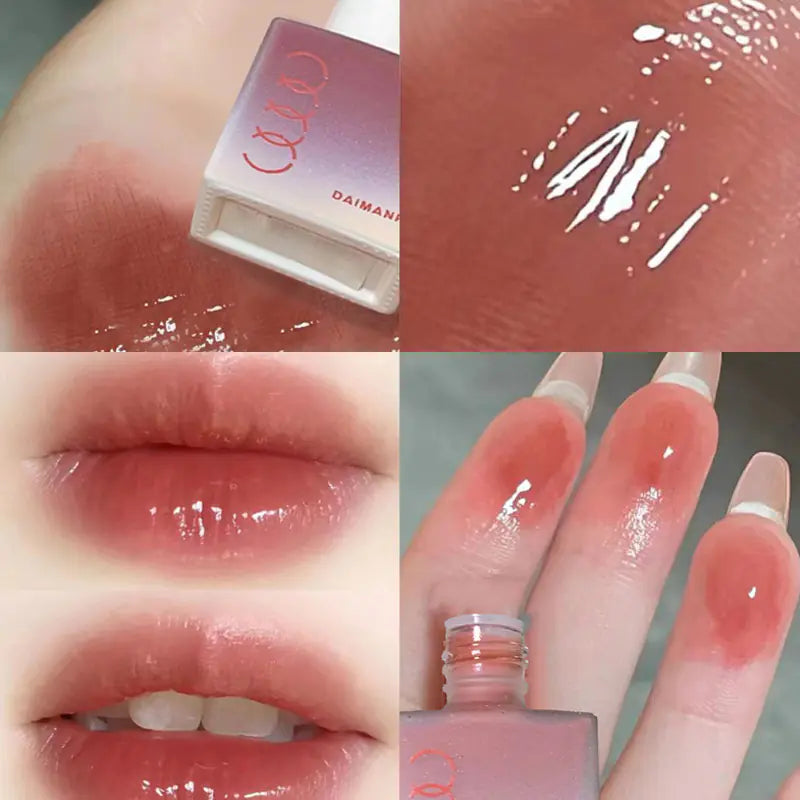 Lip Gloss Jelly Ice Cube Hydration and Shine